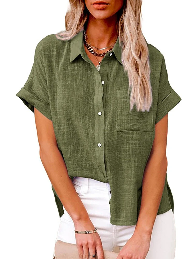 Wilma® | Casual Short Sleeve Blouse - Image 2