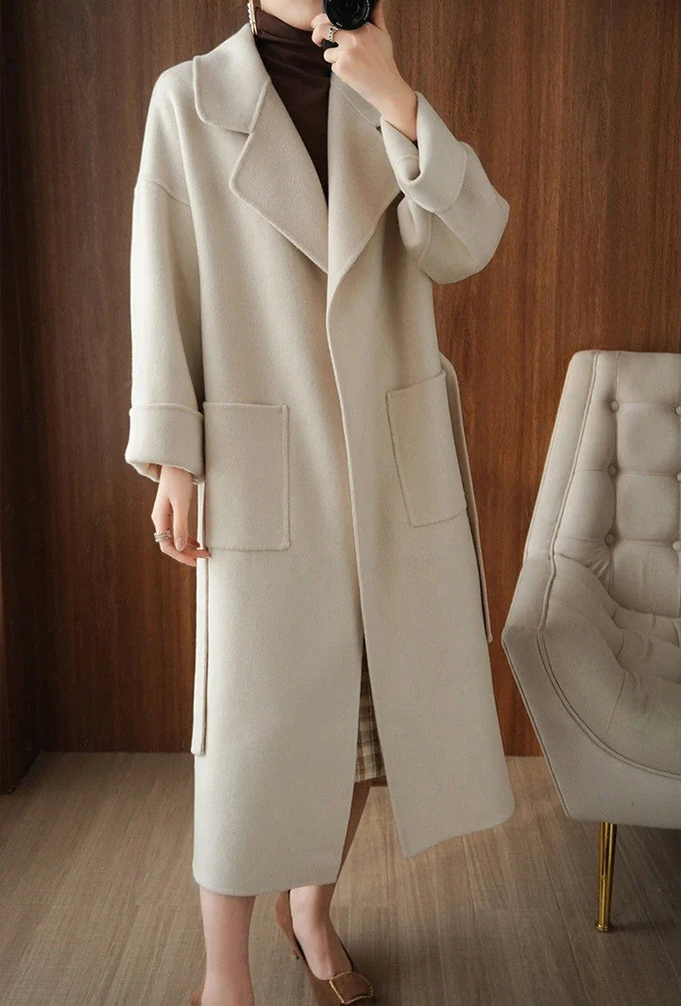 Wilma | Comfortable long coat - Image 12