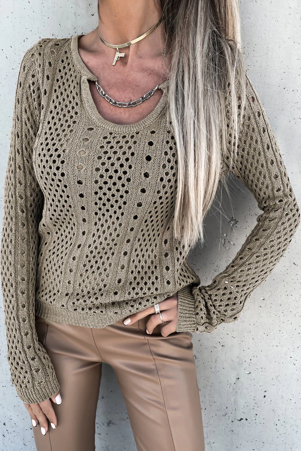 Xandra | Elegant and versatile winter sweater - Image 4