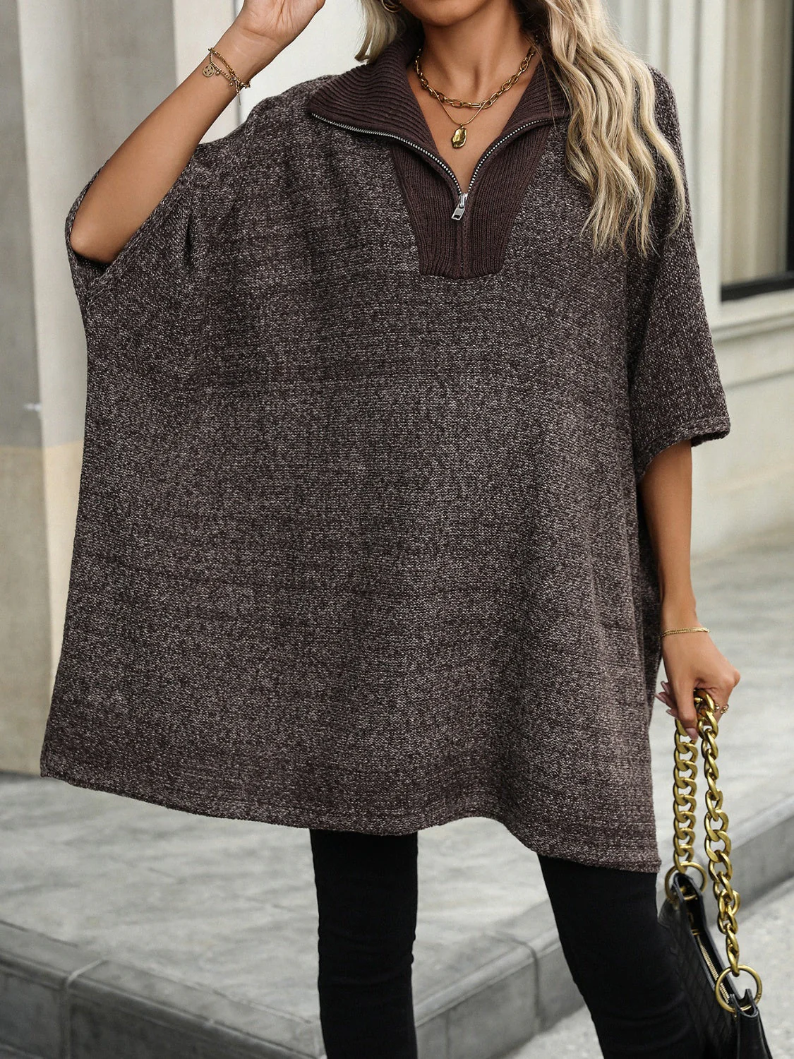 Xandra® | Pull à quart de glissière for women - Image 3