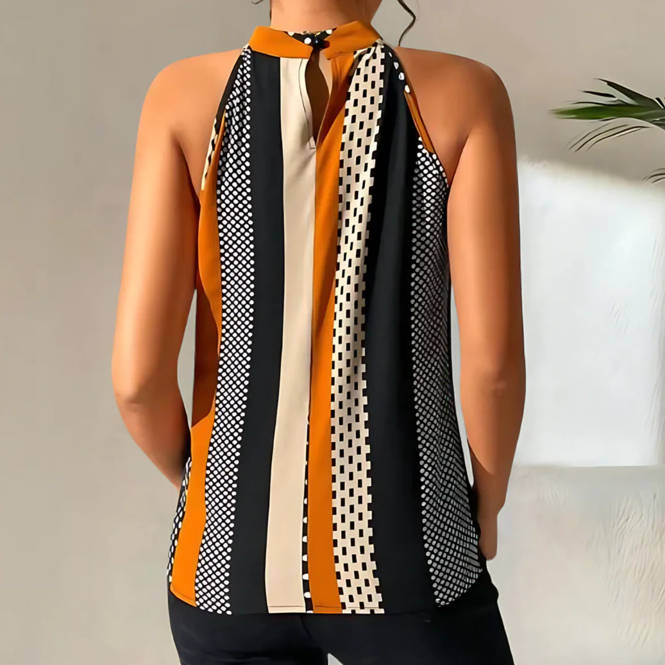 Xara® | Polka Dot Strap Top - Image 2