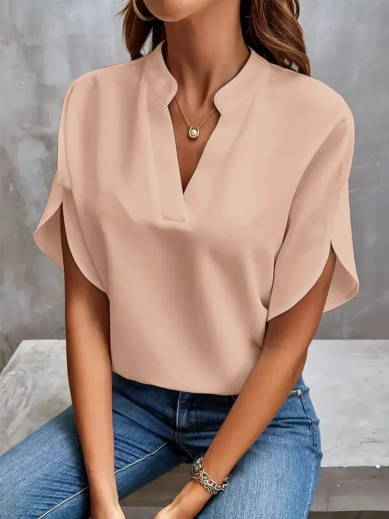 Xaviera® | Ortrud Luxurious Women'S Elegant Chiffon Blouse - Image 6