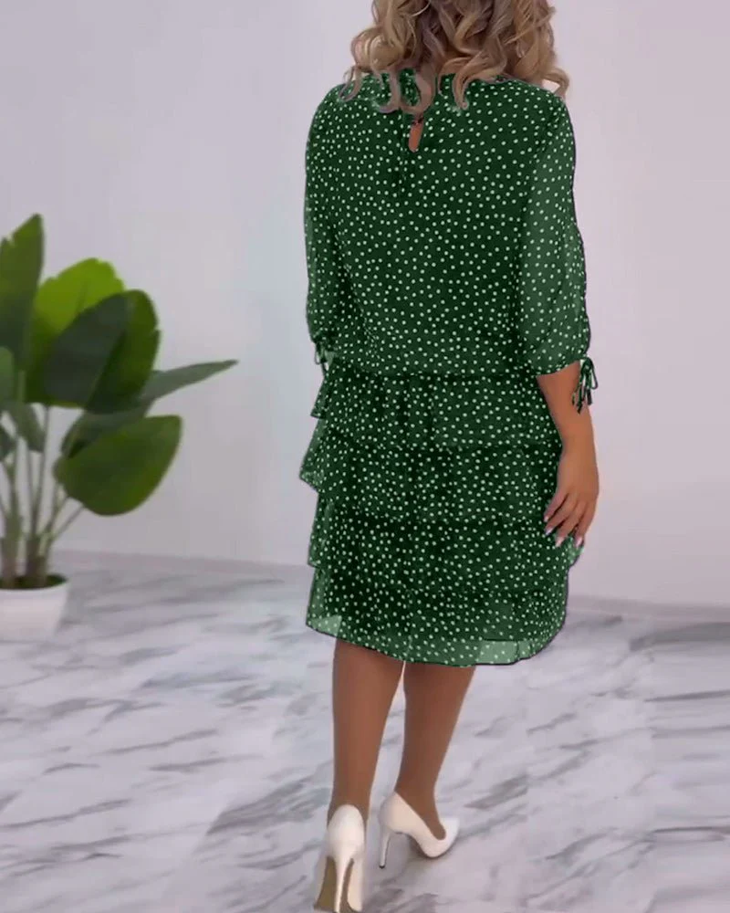Xenia® | Layer Dress With Polka Dots - Image 13