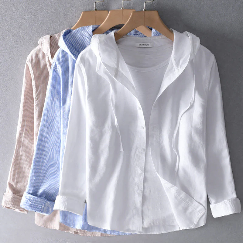 Ximena® | Airy Soft Shirt With Hood - Image 6