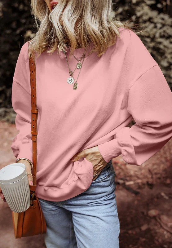 Ximena | Long-sleeved crew neck sweatshirt - Image 2