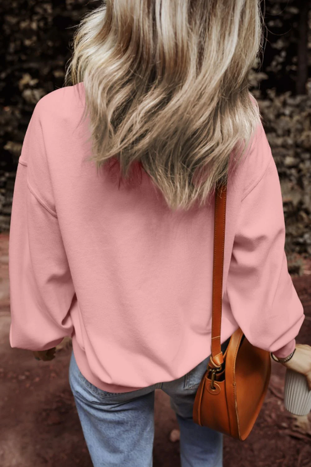 Ximena | Long-sleeved crew neck sweatshirt - Image 4