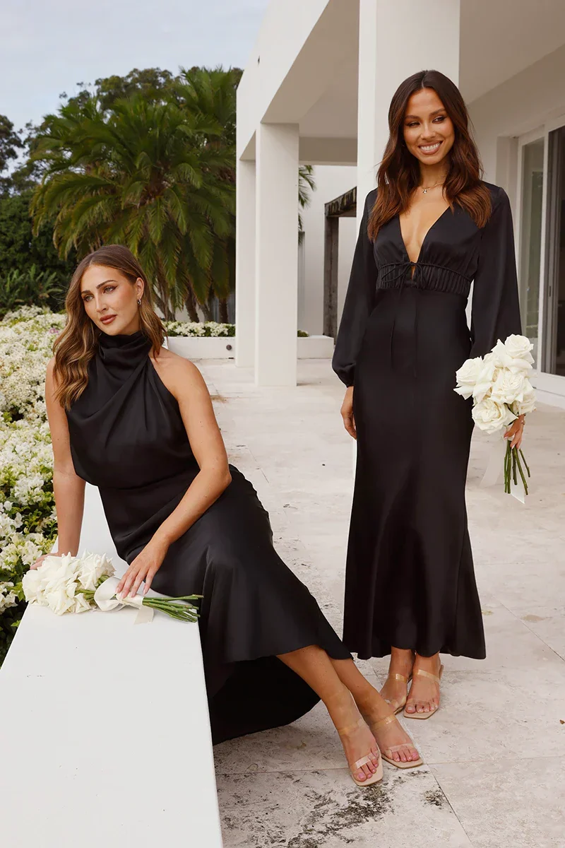 Ximena® | Maxi Dress Black - Image 3