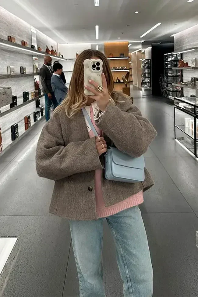 Ximena | Oversized, elegant coat - Image 3