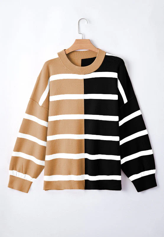 Xiomara | Contrast striped long sleeve sweatshirt - Image 14