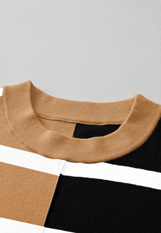 Xiomara | Contrast striped long sleeve sweatshirt - Image 16