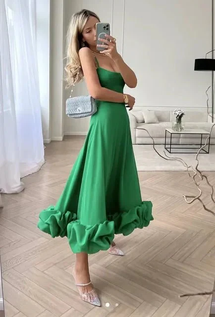 Xochitl® | Elegant Maxi Dress With Ruffles - Image 4