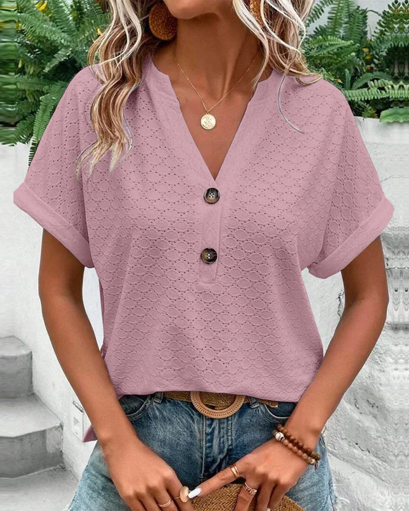 Yadira® | V-Neck Shirt - Image 5