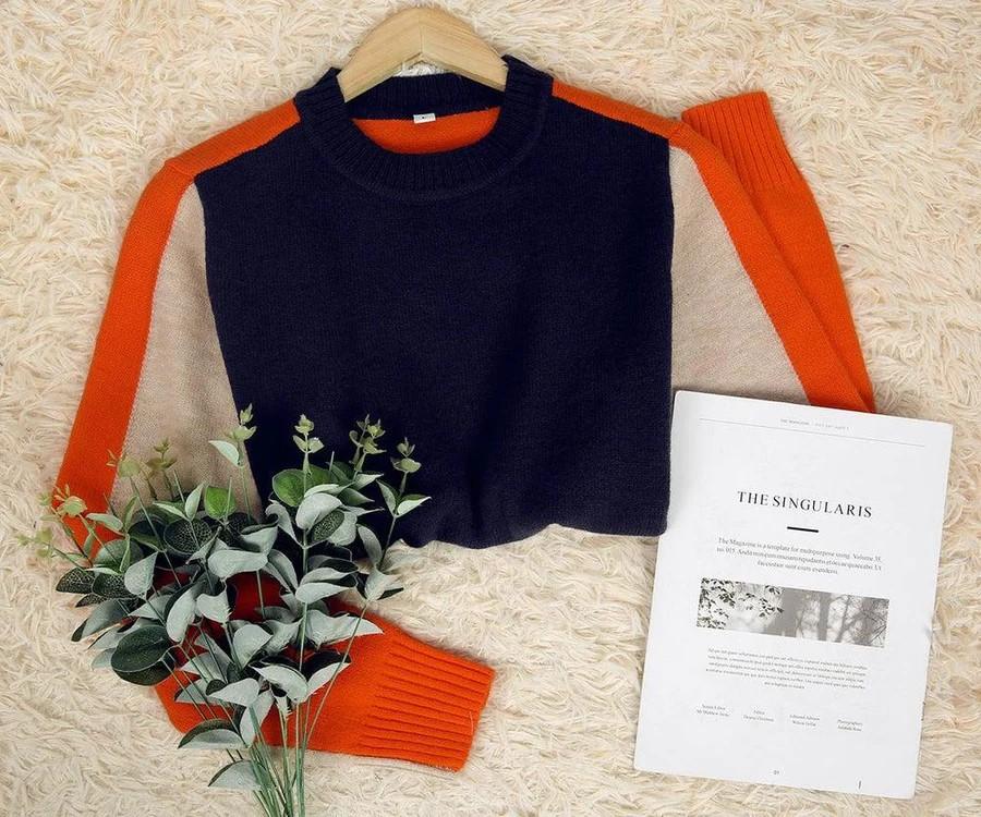Yadira | Stylish and elegant winter sweater - Image 9