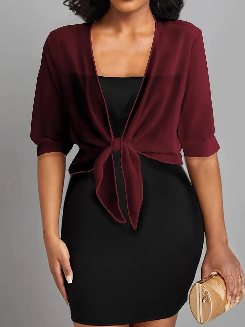 Yamel® | Elegant Open Front Blouse For Women - Image 10