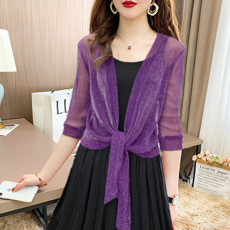 Yamel® | Elegant Open Front Blouse For Women - Image 12