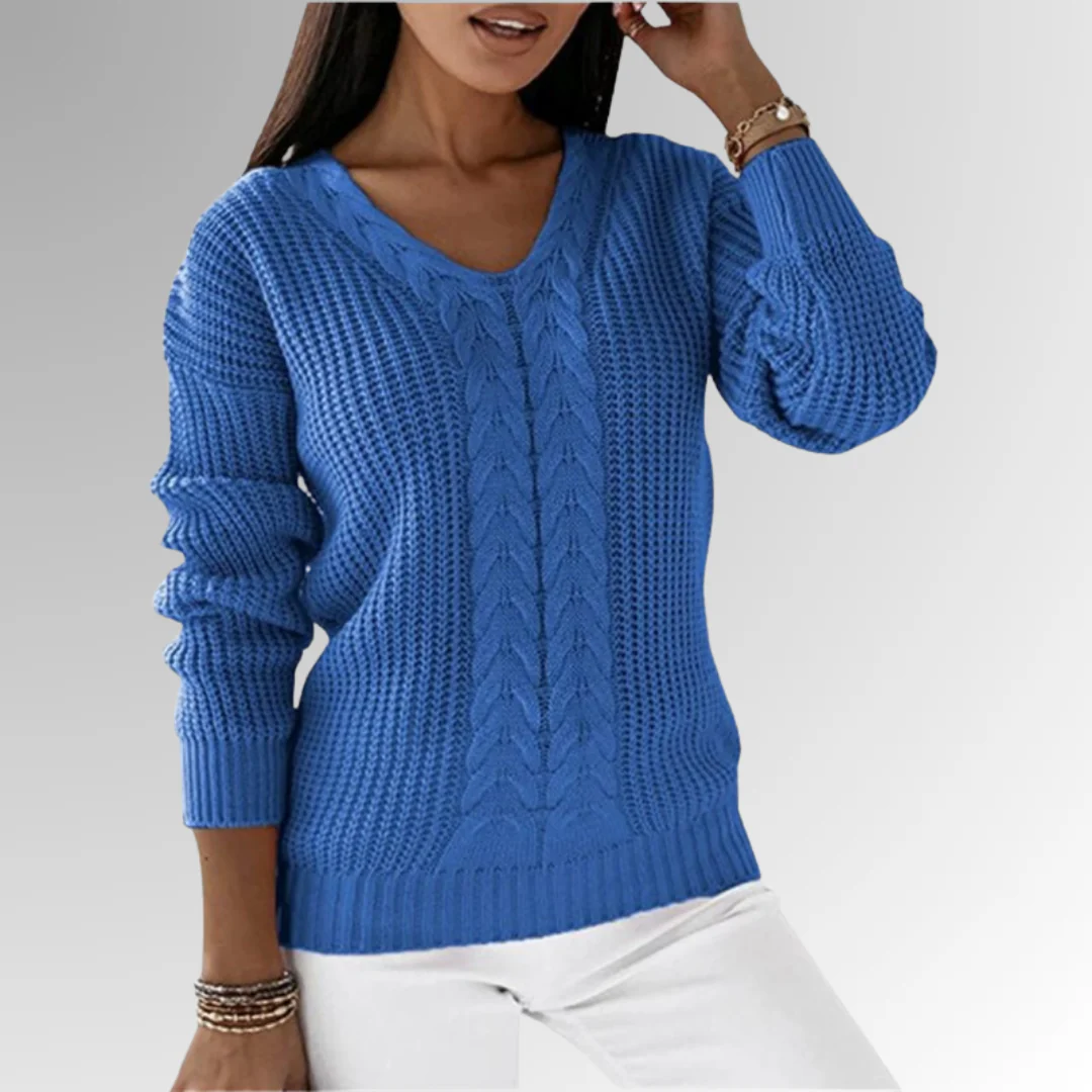 Yamel® | Pull the maille twice with the motif of the cables - Image 10