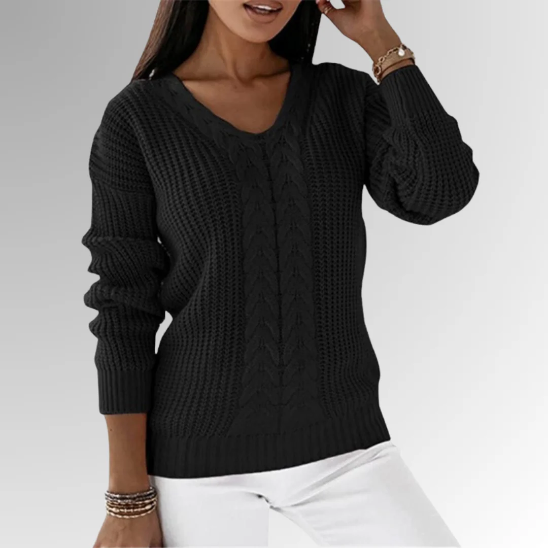 Yamel® | Pull the maille twice with the motif of the cables - Image 3