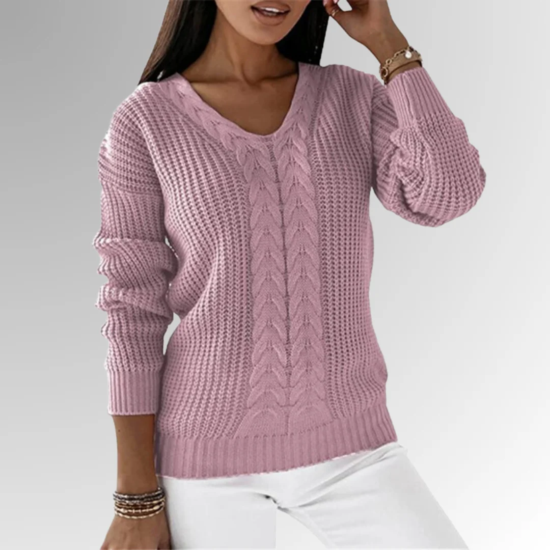Yamel® | Pull the maille twice with the motif of the cables - Image 4