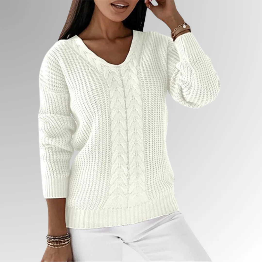 Yamel® | Pull the maille twice with the motif of the cables - Image 8
