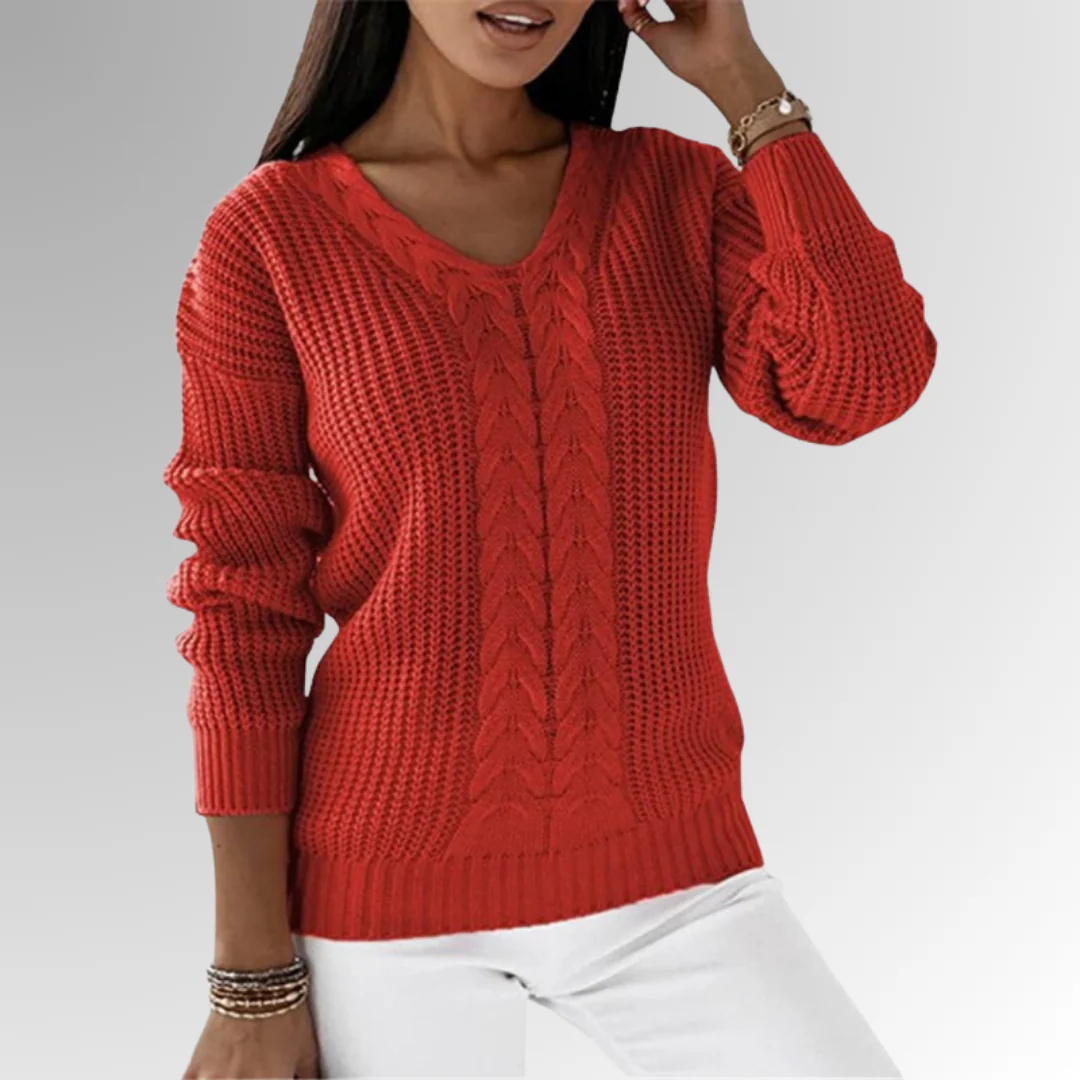 Yamel® | Pull the maille twice with the motif of the cables - Image 9