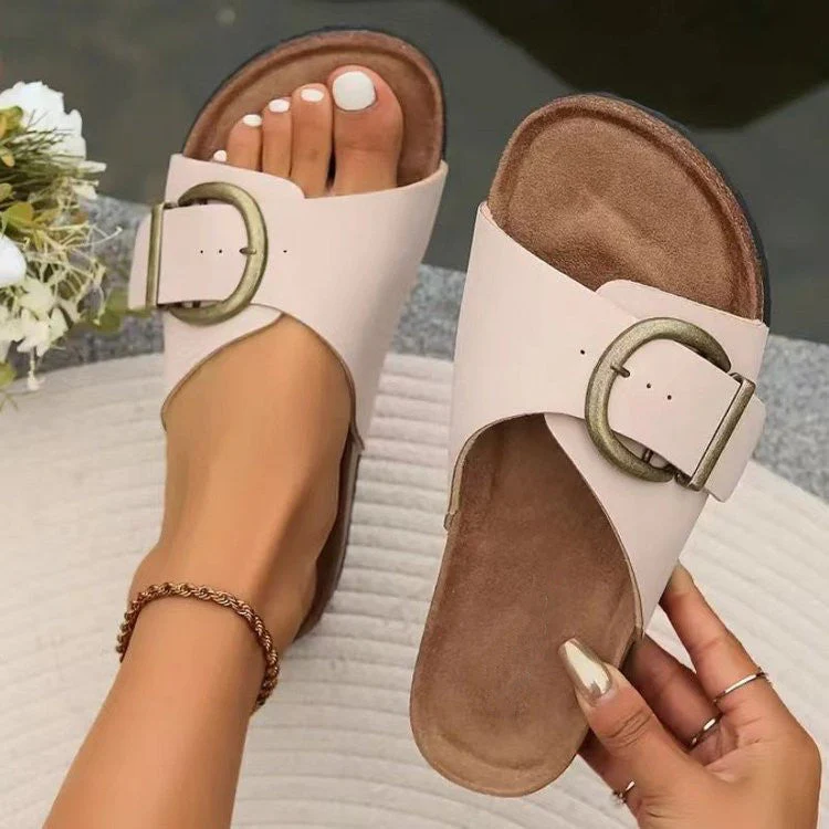 Yanet® | Women'S Sandals With Large Buckle Closure - Image 8