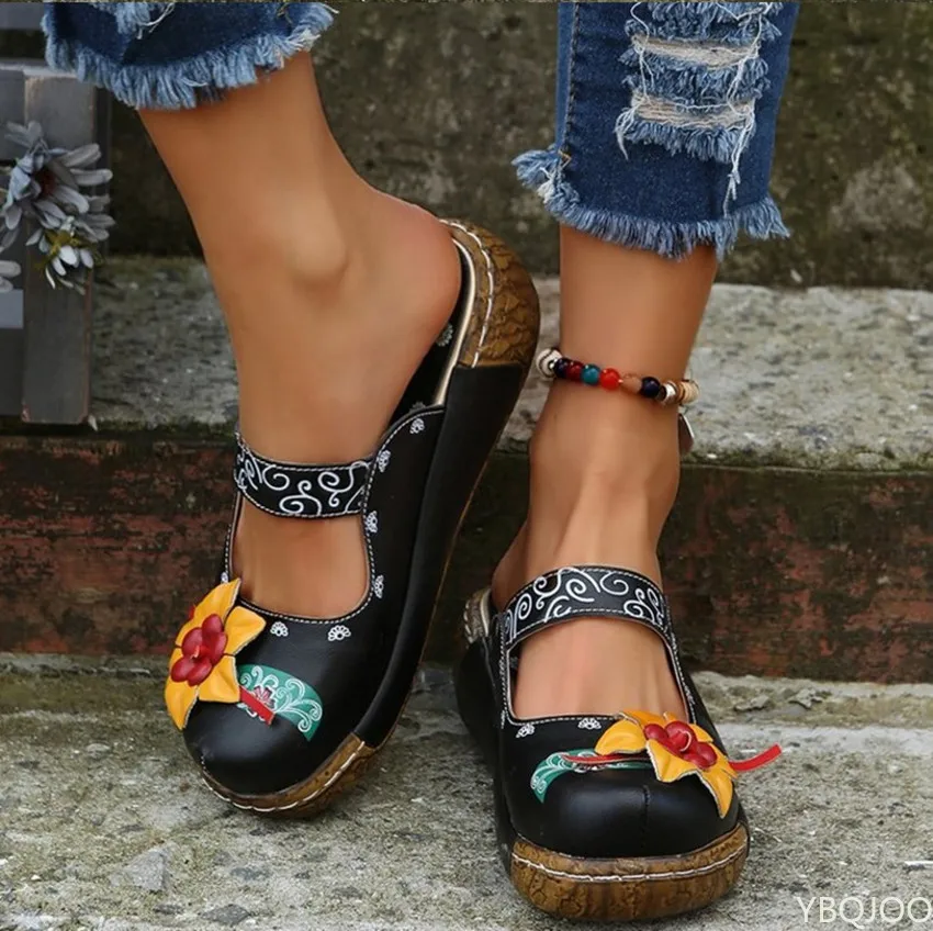 Yasmina® | 3D Flower Design Fashionable Sandals - Image 2