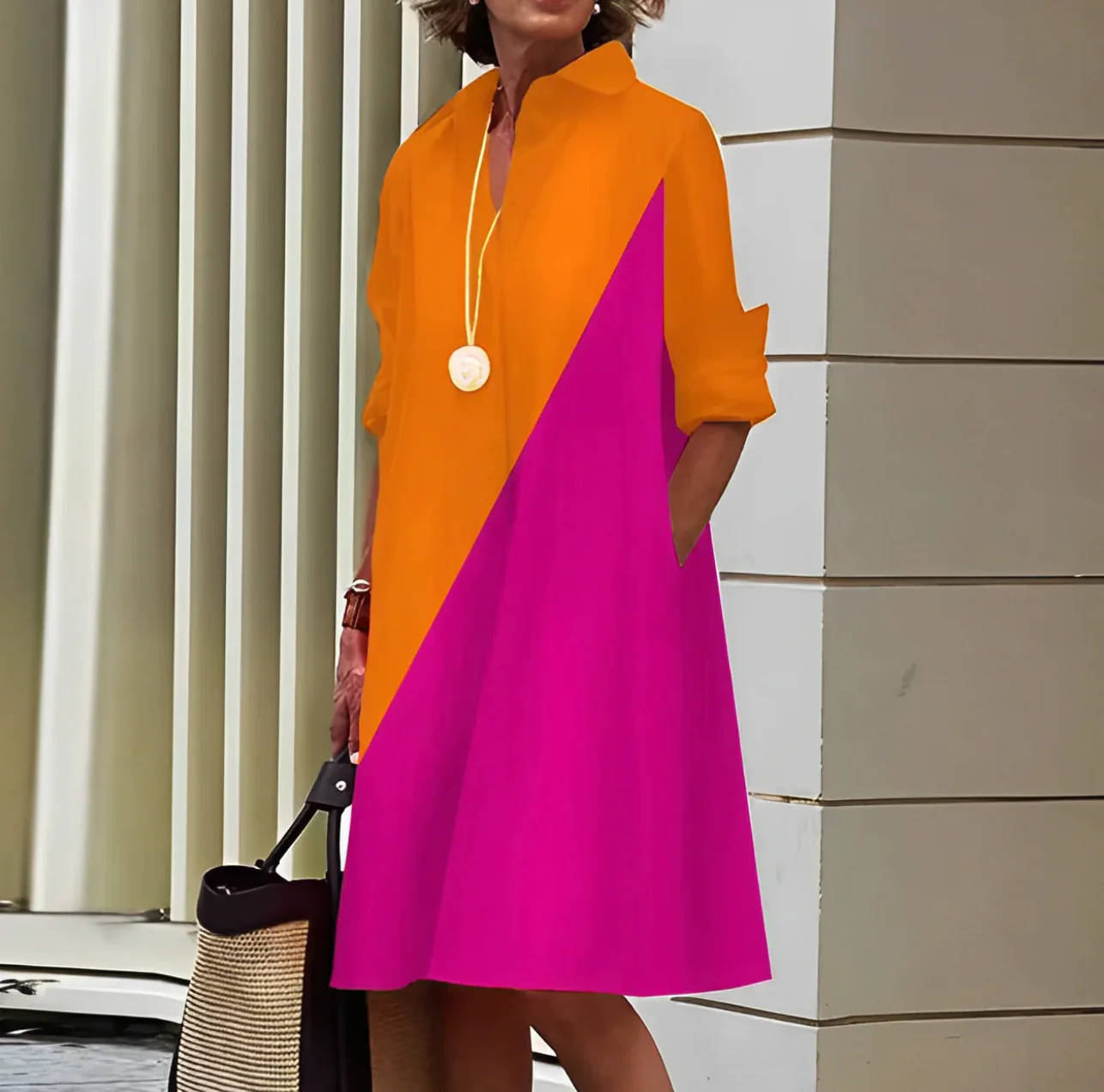 Yasmina® | Spring Polo Dress - Image 4
