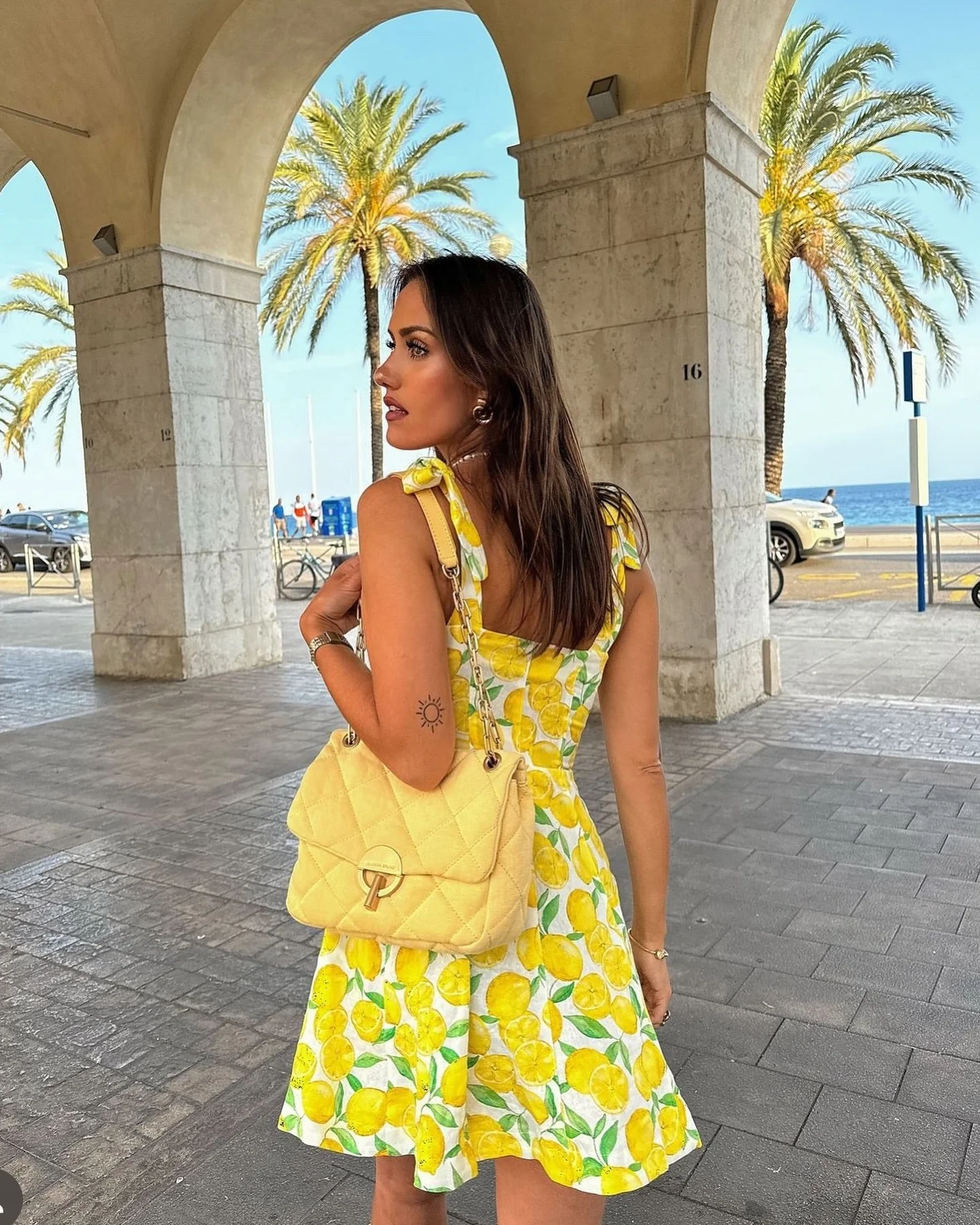 Yazmín® | Summer Dress Cute Lemon Print - Image 2