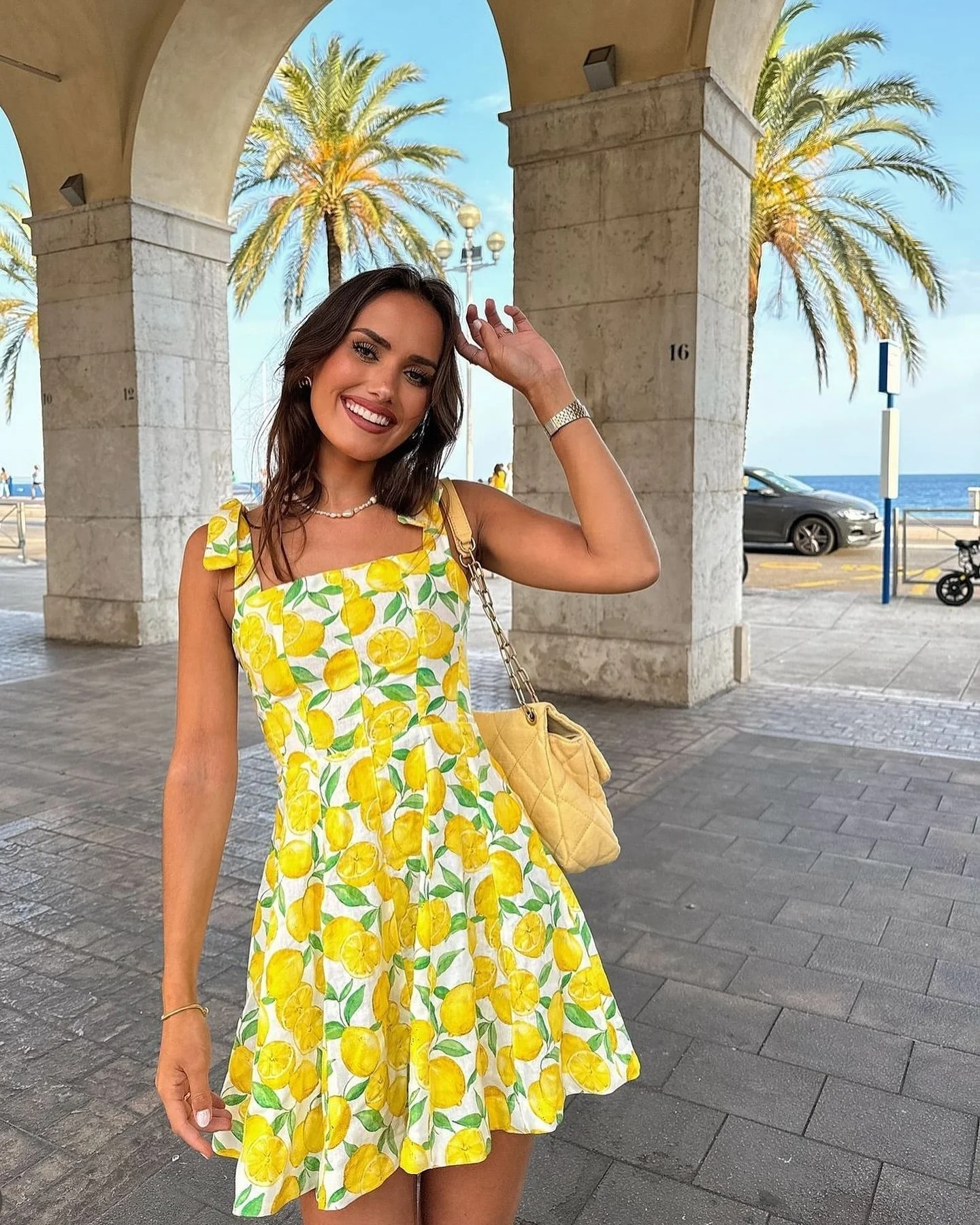 Yazmín® | Summer Dress Cute Lemon Print - Image 6