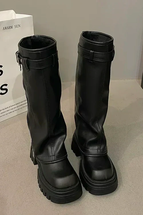 Yesenia | Knee high leather boots