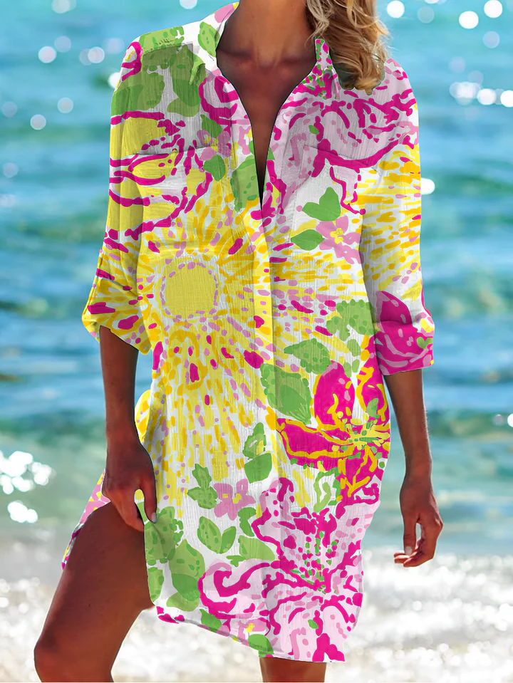 Yesica® | Flexible Button-Down Bluse - Image 3