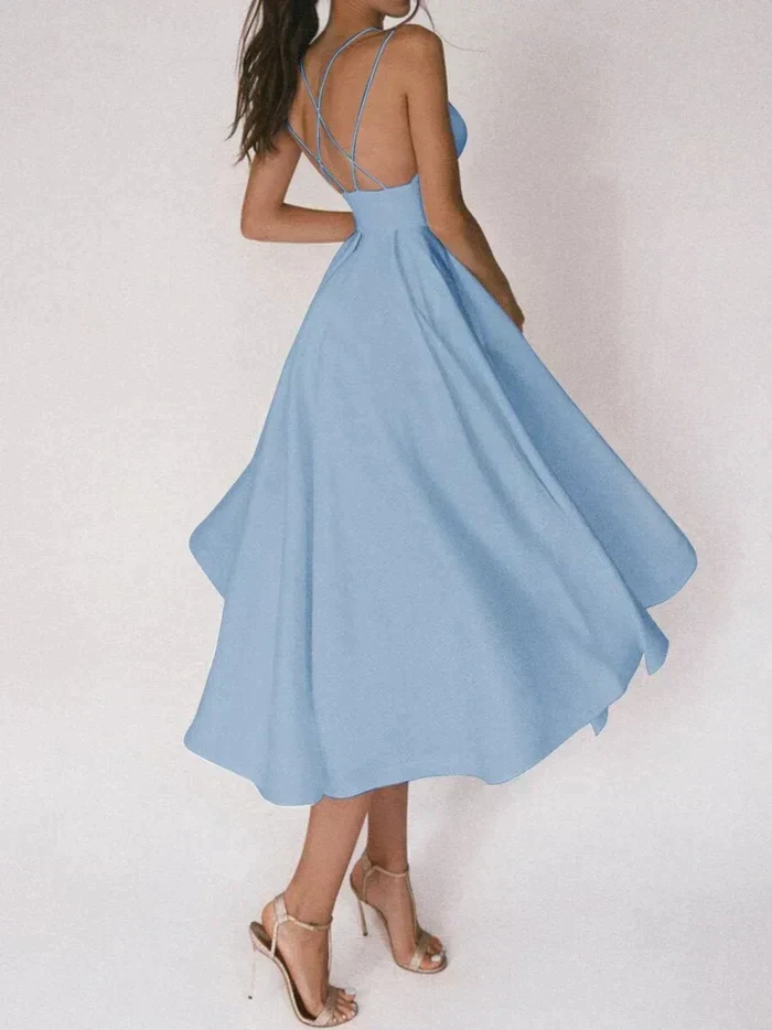 Yessica® | Elegant Dress With V-Neck And Straps - Image 12