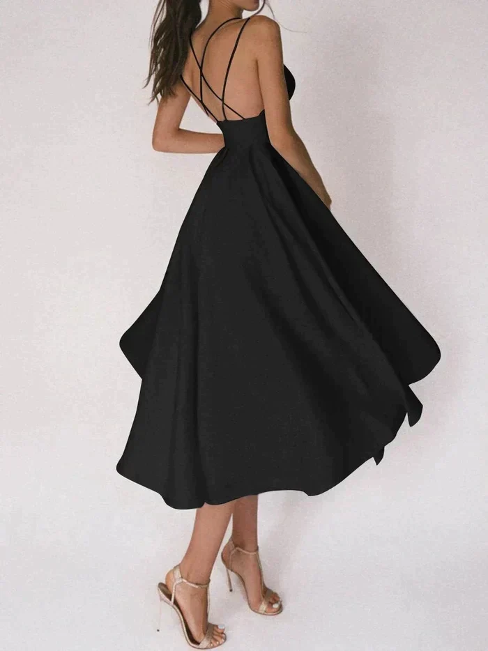 Yessica® | Elegant Dress With V-Neck And Straps - Image 9
