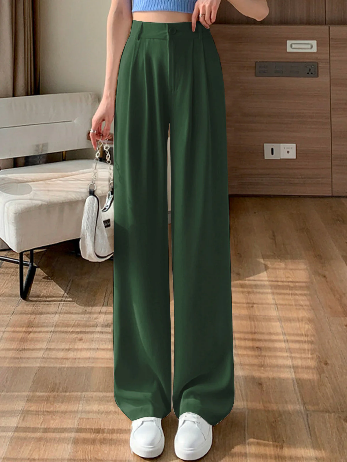 Yessica® | Wide Leg Linen Trousers - Image 18