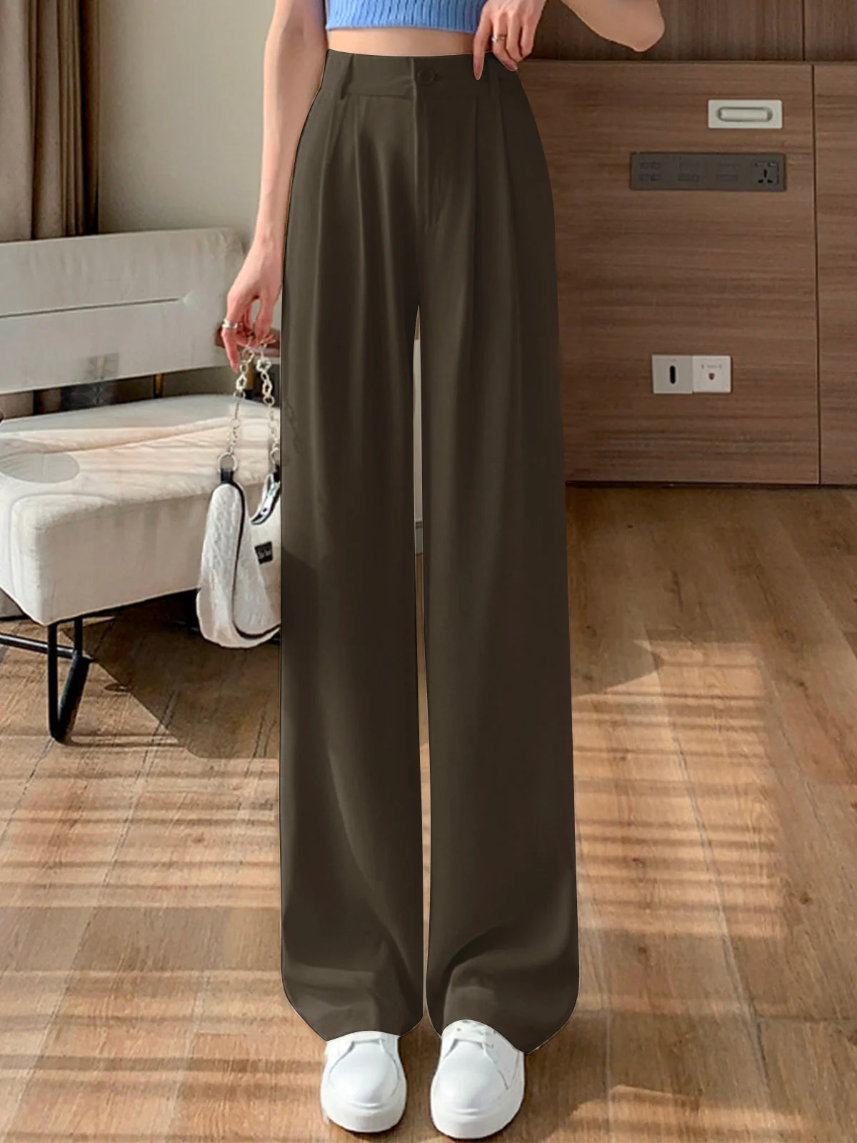 Yessica® | Wide Leg Linen Trousers - Image 19