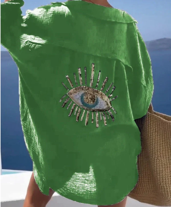 Yolanda® | Eye Sequin Top - Image 5