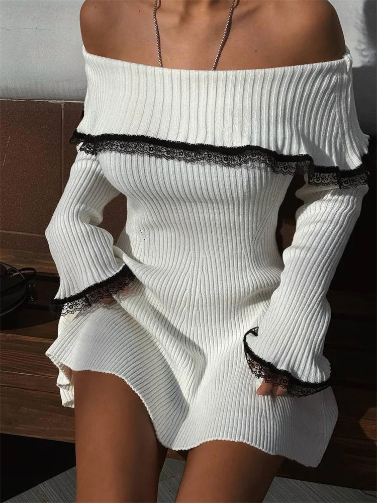 Yolanda | Knit mini dress - Image 2