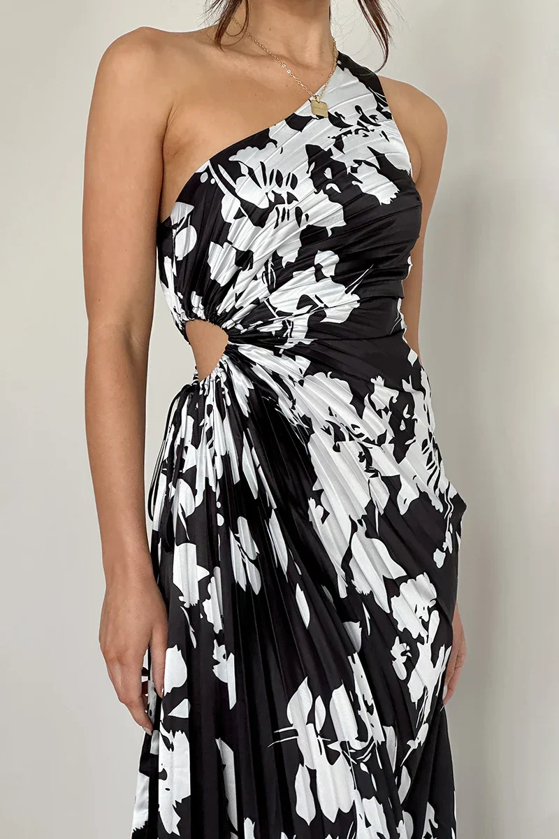 Yolanda® | Maxi Dress Black/White Floral - Image 9