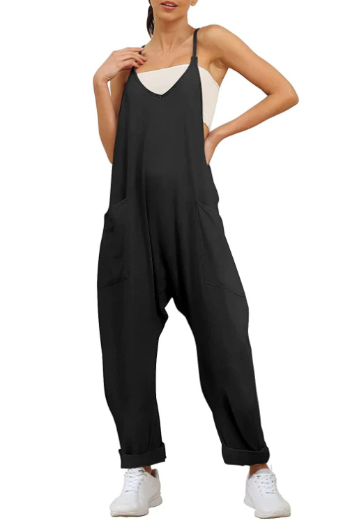 Yolanda® | Solid color jumpsuit for women - Image 2