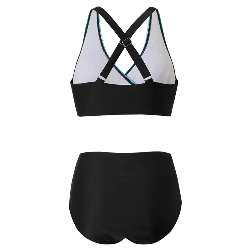 Yolanda® | Women'S High Waisted Push-Up Halter Bikini Set - Image 4