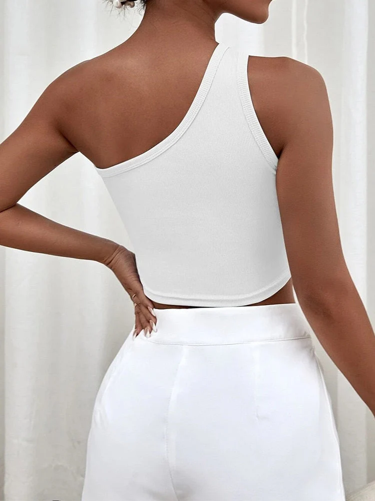 Yoselin® | Seamless Crop Top With Cut-Out - Image 2