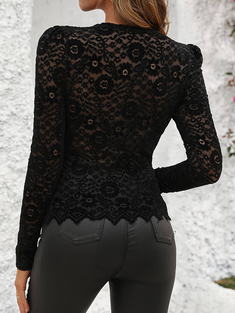 Yoselin® | Women's long-sleeved top - Image 4