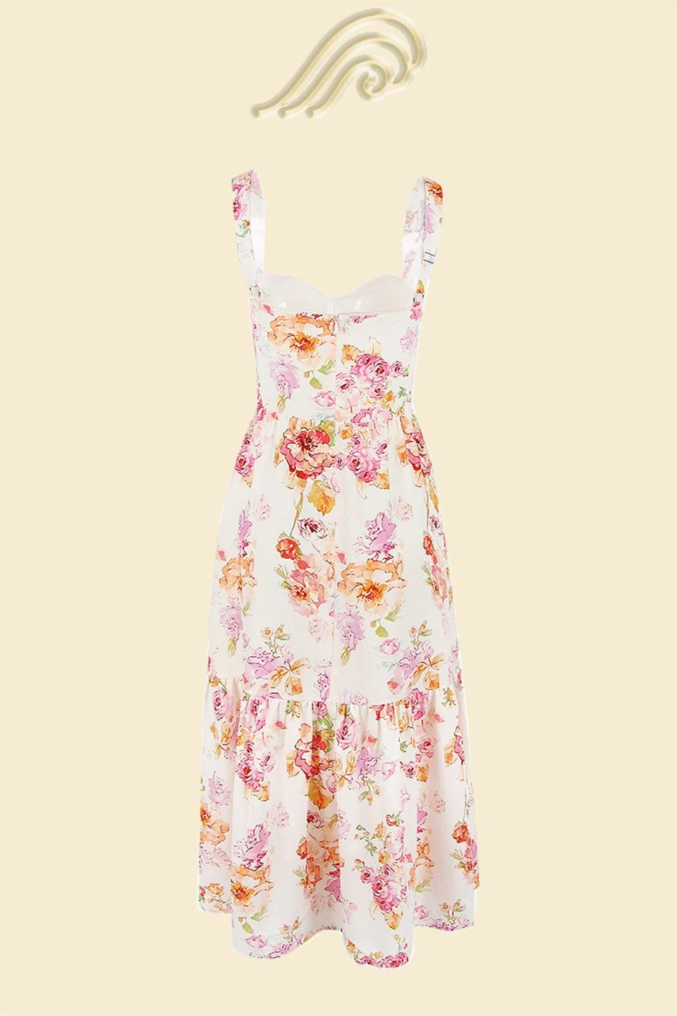 Yvonne® | Flared Midi Dress With Print - Image 11