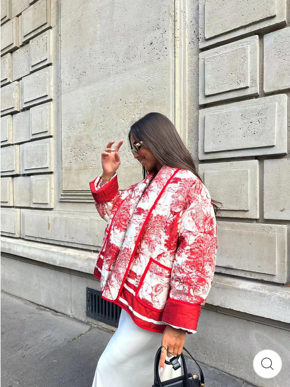 Zahira | Printed quilted jacket - Image 9