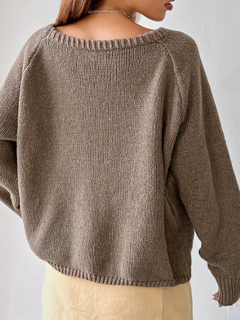 Zaida | Off-the-shoulder knit sweater - Image 3