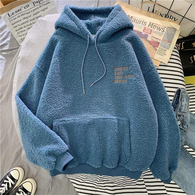 Zaira | Autumn flannel hoodie for women - Image 3