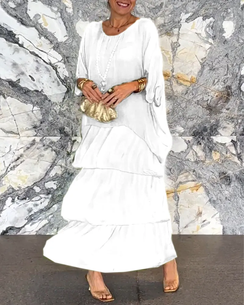 Zenaida® | Long Loose Dress - Image 3