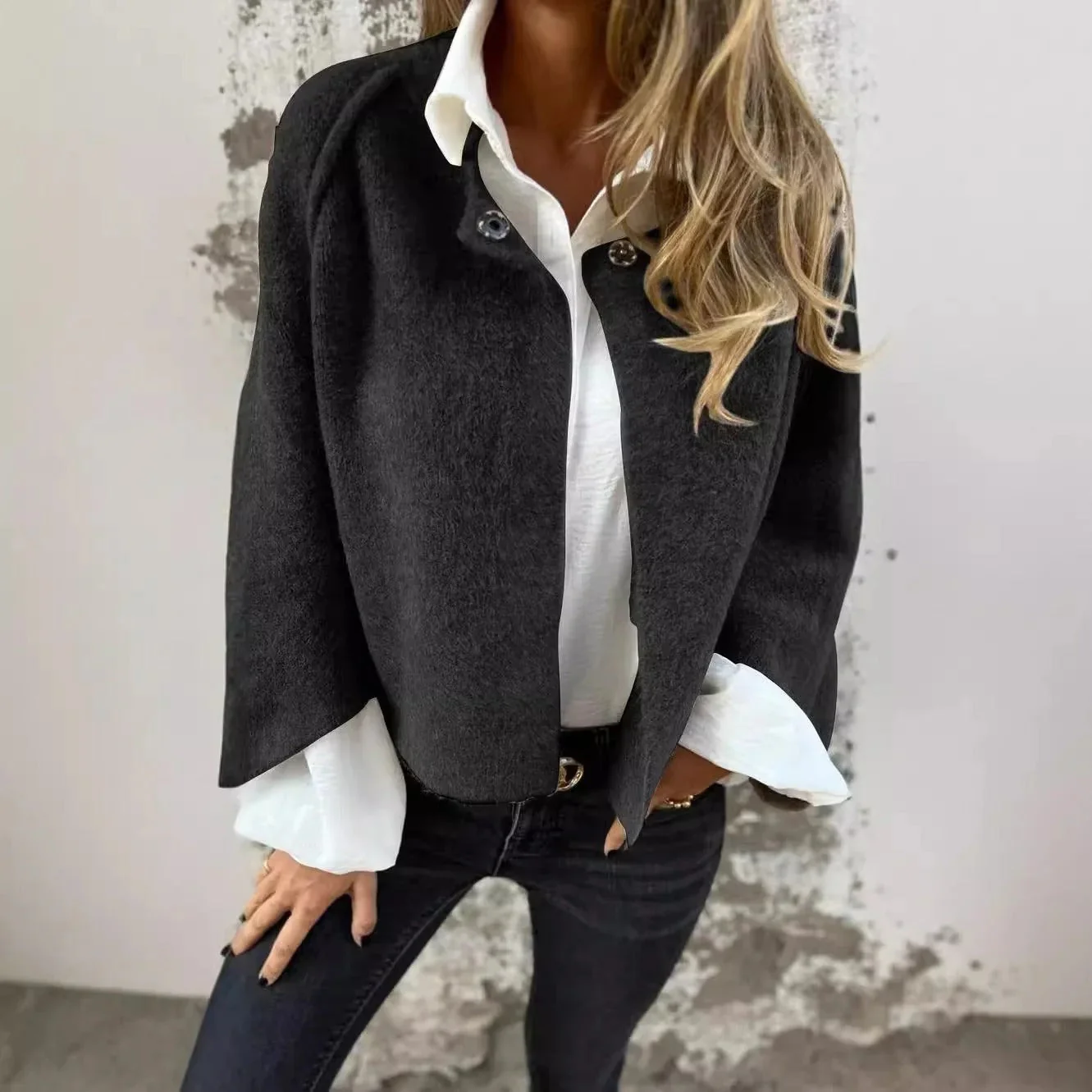Zoe® | Short Mid-Season Coat - Image 3
