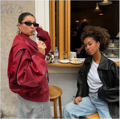 Zoe | OVERSIZE LEATHER JACKET - Image 5