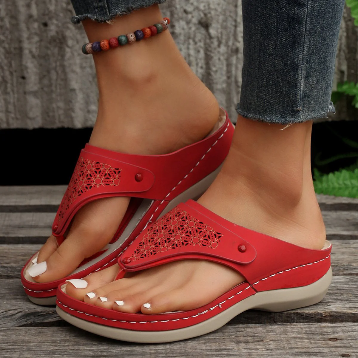 Zoraida® | Orthopedic Leather Hiking Sandals - Image 2